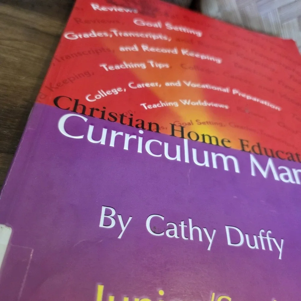 Christian Home Educators' Curriculum Manual: Junior/Senior High by Cathy Duffy